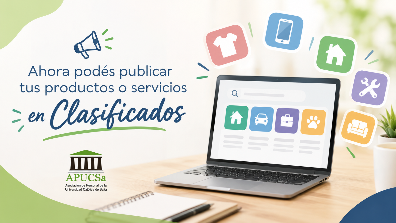 📢 Nuevo beneficio: Clasificados APUCSA