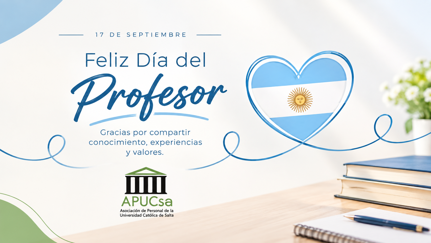 🍎 Feliz Día del Profesor