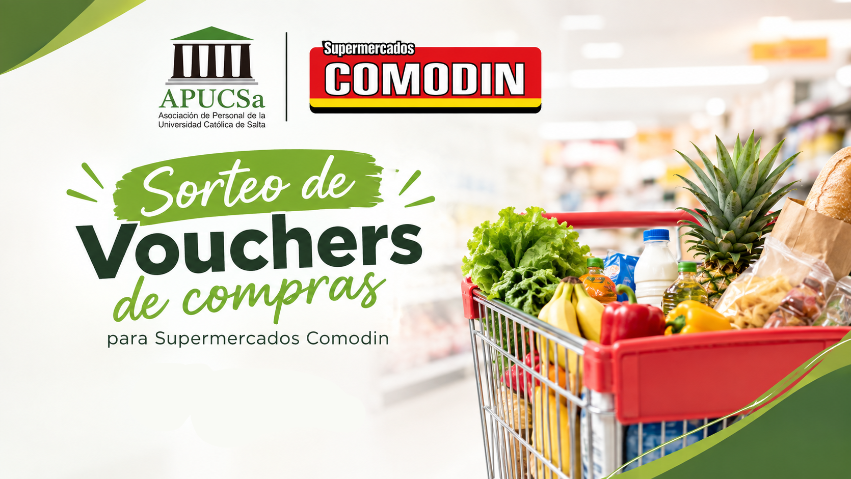 Sorteo de vouchers del Super Comodin